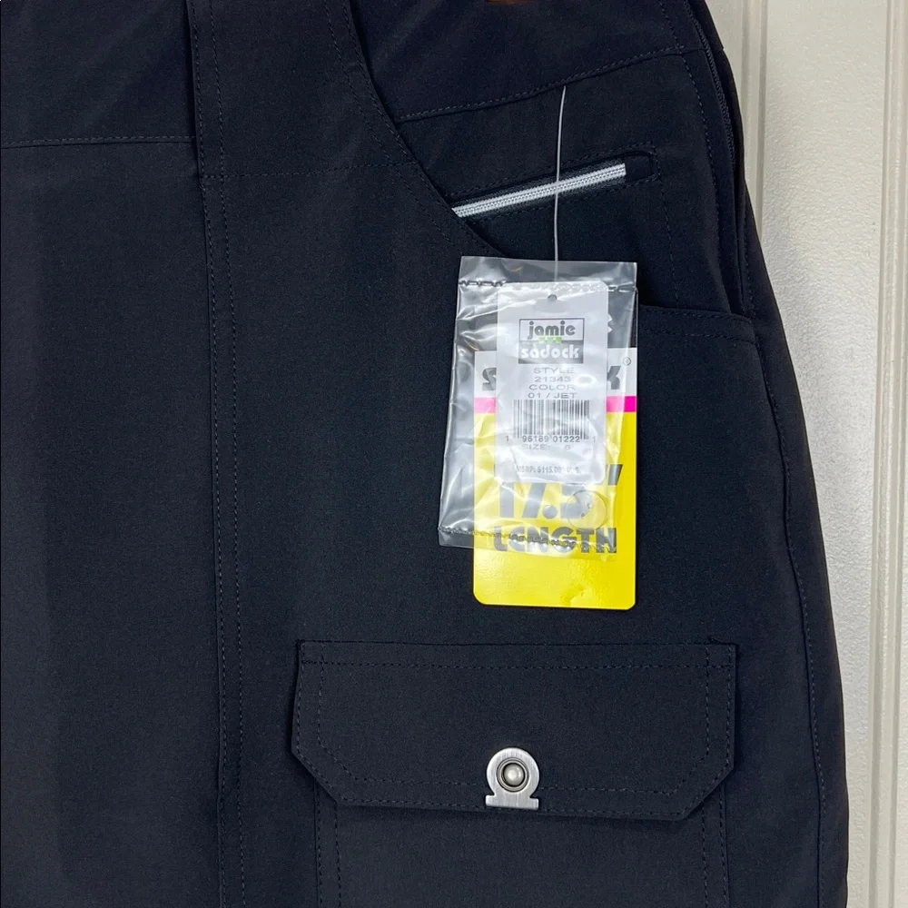 NWT Jamie Sadock Women’s Airwear Black Skort 17.5” Size 6